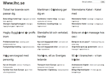 Tablet Screenshot of lhc.se