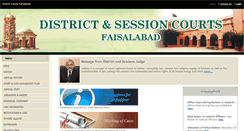 Desktop Screenshot of faisalabad.dc.lhc.gov.pk