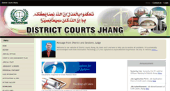 Desktop Screenshot of jhang.dc.lhc.gov.pk